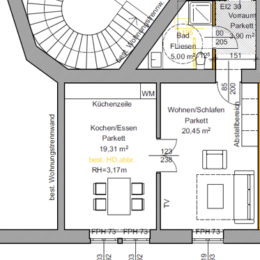 GENERALSANIERTE 1-Zimmerwohnung nähe Volksgarten (Top 7) - Photo 2