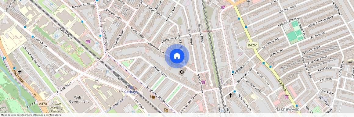 Wyeverne Road, Cathays, CF24