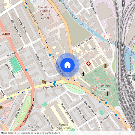St Pancras Way, St Pancras, NW1