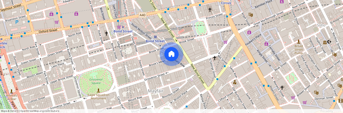 9A Avery Row, London