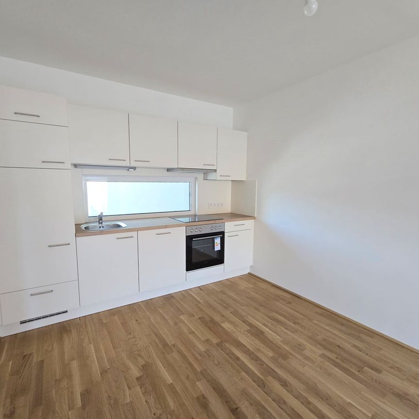 ERSTBEZUG: geförderte 2 Zimmer-Wohnung mit großem Balkon in zentraler u. ruhiger Innenhoflage - Puchstraße 34 - Top 06 - Foto 1