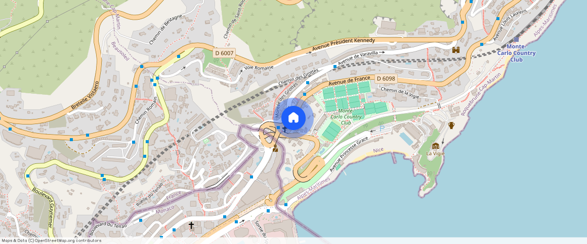 ALPES-MARITIMES (06), - PROVENCE-ALPES-COTE-D-AZUR, ROQUEBRUNE CAP MARTIN (06190)