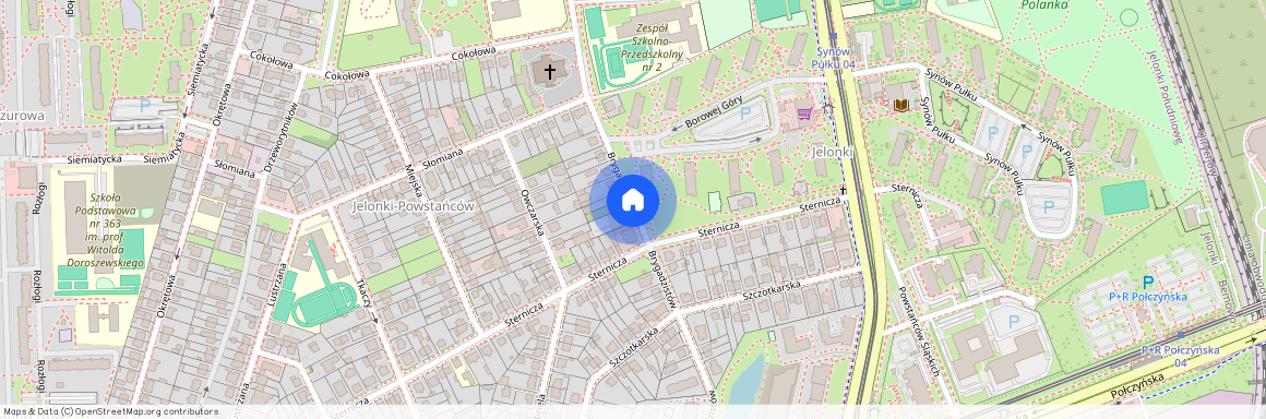 ul. Brygadzistów, Jelonki Południowe, Bemowo, Warszawa, mazowieckie