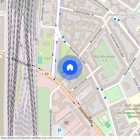 Blumenstr. 89, 47057, Duisburg Ot Neudorf