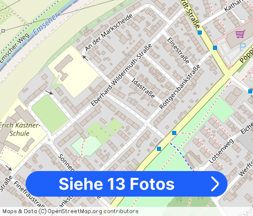 Moderne, voll möblierte 2,5-Zimmer-Wohnung mit Balkon und offenem W... - Foto 1