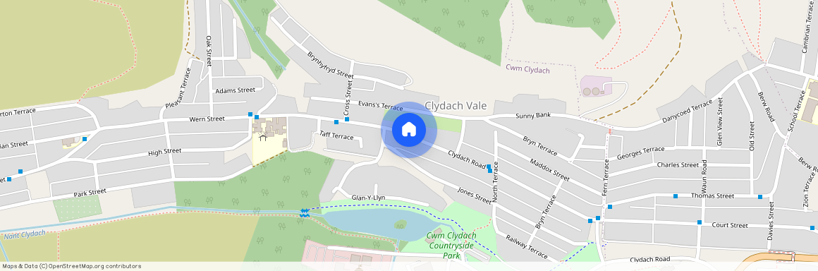 Clydach Road, Clydach Vale, Tonypandy, CF40