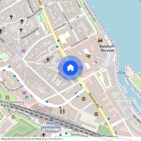 Rheinstr. 7A, 55116 Mainz OT Altstadt