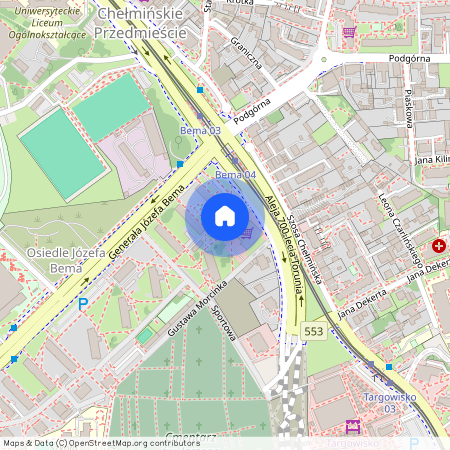 Osiedle Młodych, Chełmińskie Przedmieście, Toruń, kujawsko-pomorskie