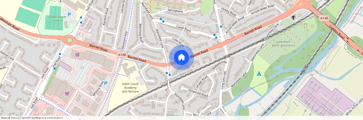 Barrett Road, Norwich, Norfolk