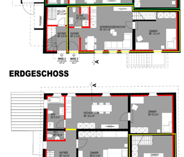 Moderne, totalsanierte 3.5 Zimmerwohnung in Wagenhausen - Photo 4