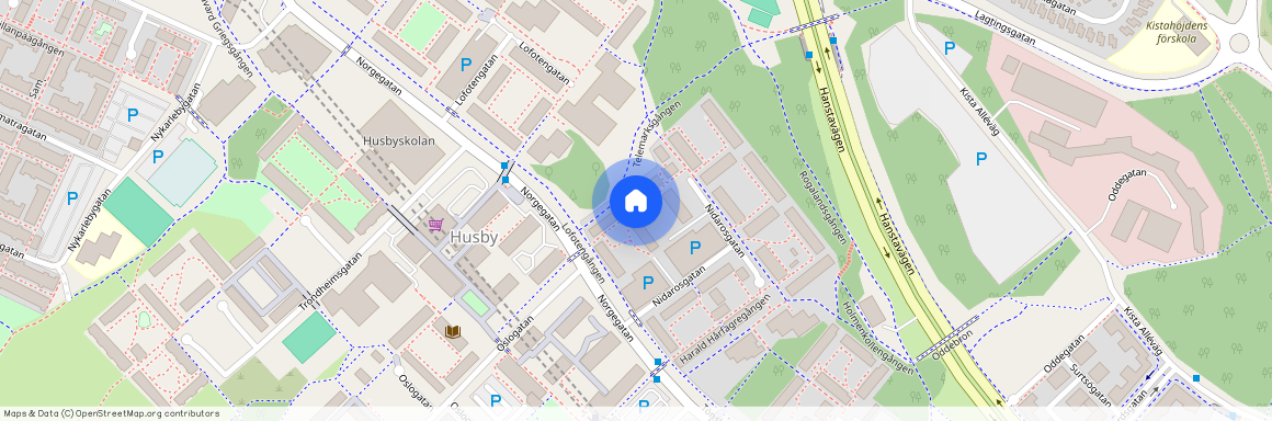 Nidarosgatan 7, Husby