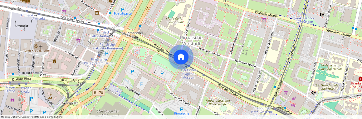 Grunaer Str. 18, 01069 Dresden OT Pirnaische Vorstadt