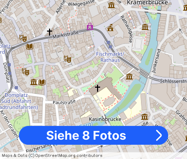 Wohnen am Fischmarkt! Schmucke 2-Raum-Wohnung mit Balkon und Tiefga... - Foto 1