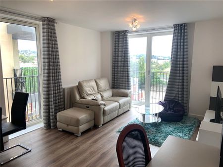 A third floor two bedroom, two bathroom apartment with lift access in the ever popular Bath Riverside development. Offered furnished and with the benefit of an underground parking space. - Photo 2