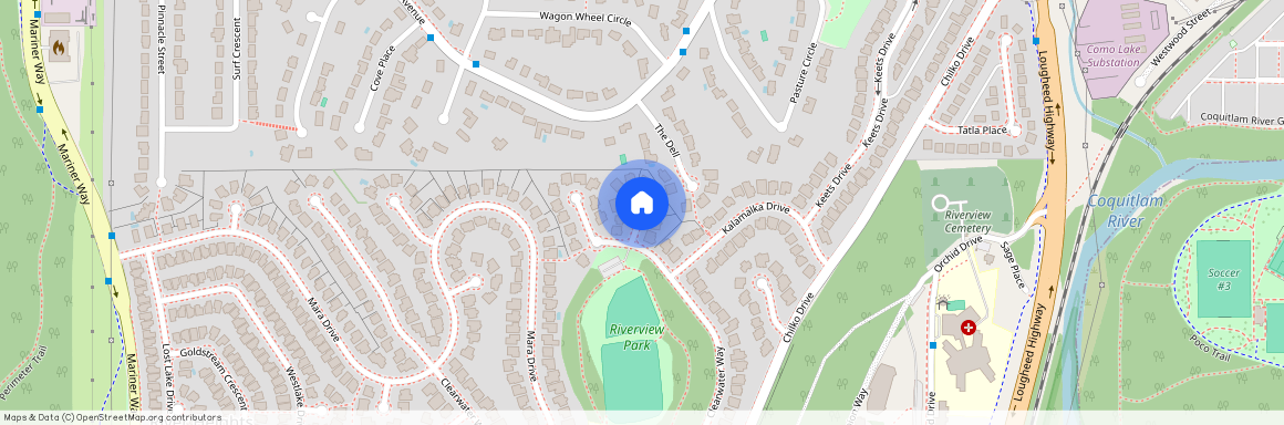 google map, Coquitlam, Coquitlam, Metro Vancouver, V3C 6A3