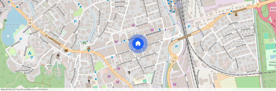 Grünaustrasse 18, 9470 Buchs SG