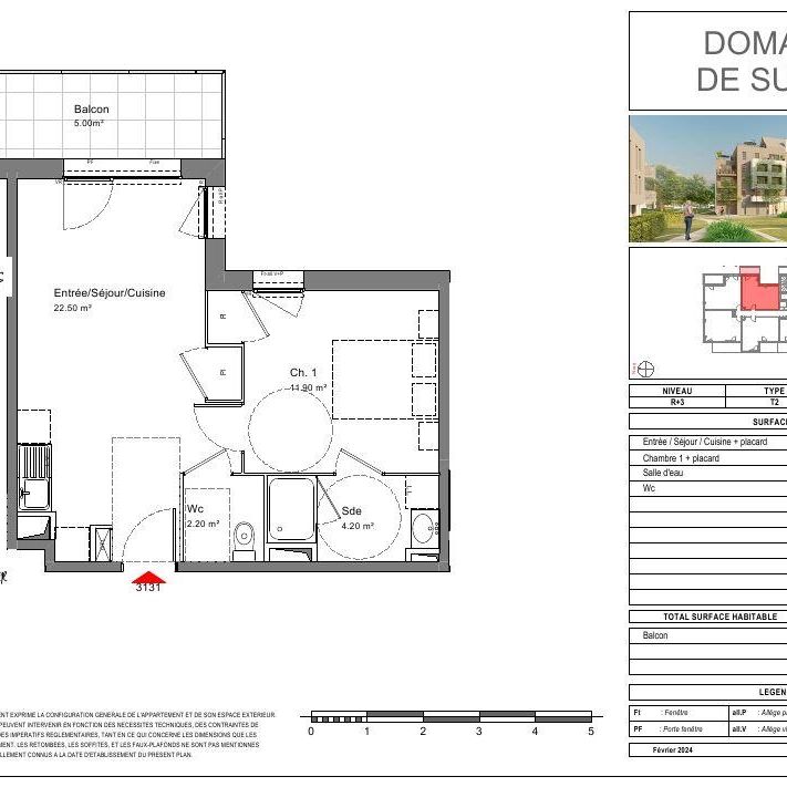Location Appartement 2 pièces 40m² TOURS 37100 - Photo 2