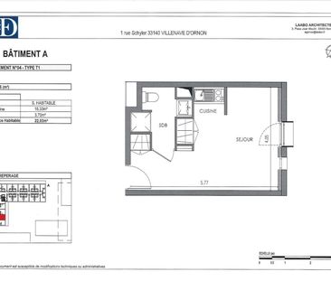 Location Appartement 1 pièce 22m² VILLENAVE D ORNON 33140 - Photo 5