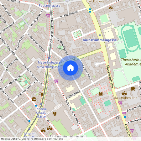 Graf-Starhemberg-Gasse 5, 1040 Wien, Stockwerk 3