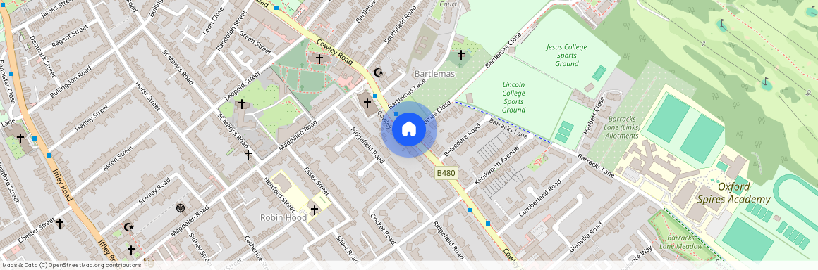 Bartlemas Road, Cowley, Oxford, OX4