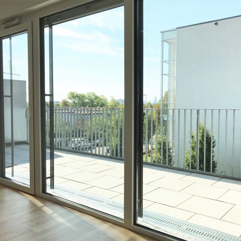 16 m² Terrasse: 2 Zimmer Wohnung in absoluter Ruhelage nahe Strebersdorf in 1210 Wien zu mieten - Photo 1