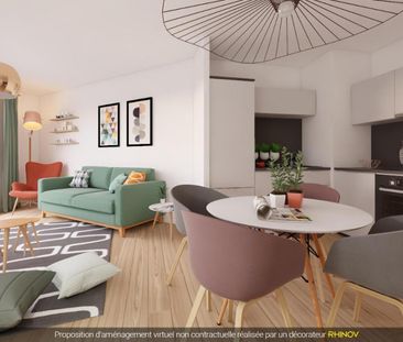 location Appartement T2 DE 45.1m² À MASSY - Photo 4