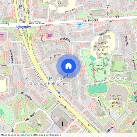 Ursynów, al. Komisji Edukacji Narodowej, Warszawa