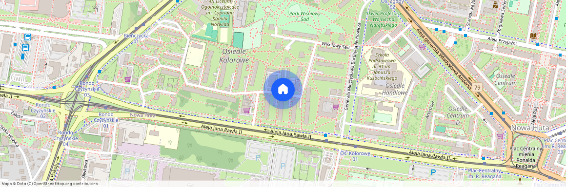 Os. Kolorowe, Nowa Huta, Kolorowe, Kraków