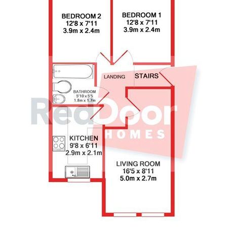 2 bedroom apartment to rent - Photo 4