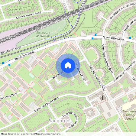 Saughton Mains Terrace, Edinburgh, Midlothian, EH11