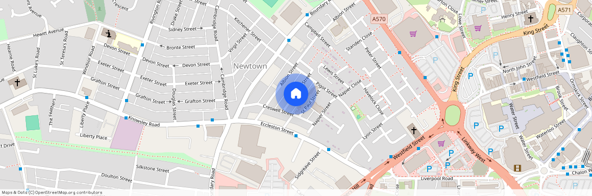 Bruce Street, WA1, St. Helens