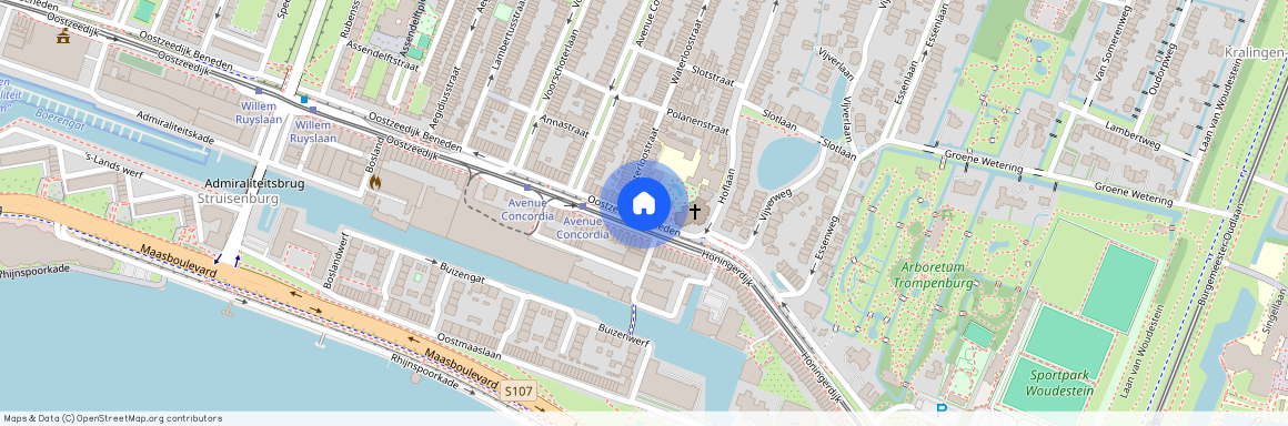 Oostzeedijk Beneden 13-A02, Kralingen Oost, 3062VJ, Rotterdam