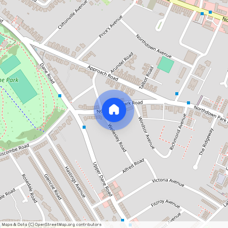 Flat 2, 19 Upper Street South, CT9 2TU, Northdown Park Road