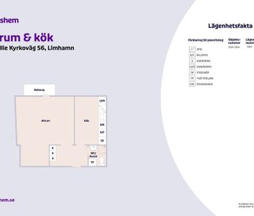 Hyllie Kyrkoväg 56, lgh 1008, Gamla Limhamn - Foto 3