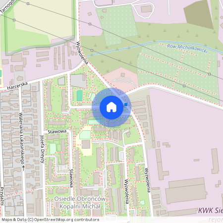 ul. Wyzwolenia, Michałkowice, Siemianowice Śląskie, śląskie