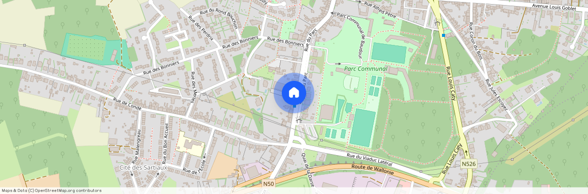 Rue du Parc 66 2, 7331 Baudour