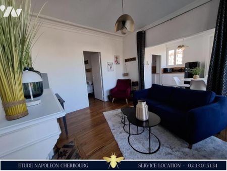 A LOUER - APPARTEMENT MEUBLE - CHERBOURG - Photo 2