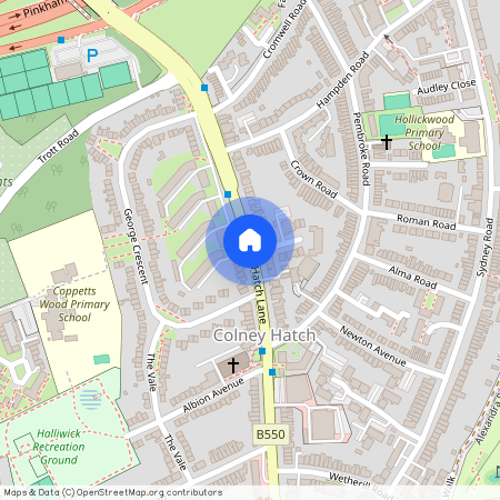 Colney Hatch Lane, London, Colney Hatch, N10