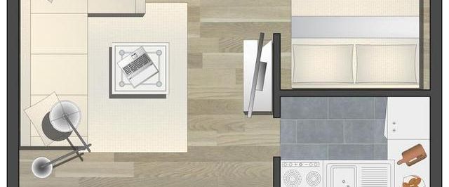 Ein kleines Wohndomizil für Singles - Foto 1