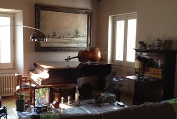 Attic-Piazza Navona: Short Stay. beautiful, fully furnished 1 Bedroom + Guest bed, 1 bath in period building with 2 large private terraces. Parquet floors, air conditioning, chef's kitchen, views, silent and bright. #2064