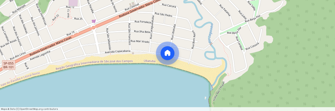 Avenida Copacabana, S/N, Ubatuba, Ubatuba - SP, 11682-558, Brazil