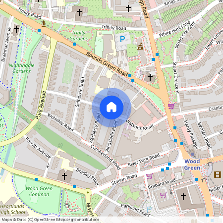 Leverton Close, Wood Green, London, N22