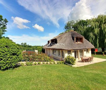 Très belle chaumière dans la campagne deauvillaise - Piscine - Tennis - Photo 1