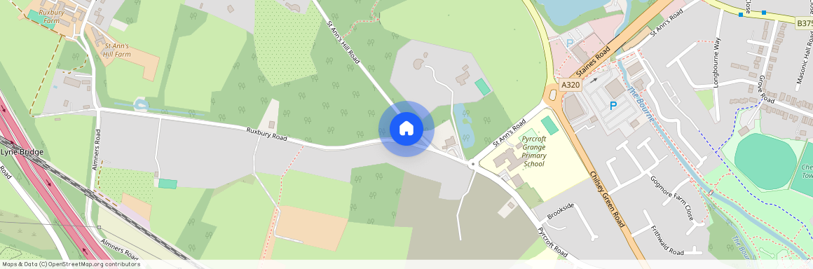 St. Anns Hill Road, Chertsey, Surrey, KT16