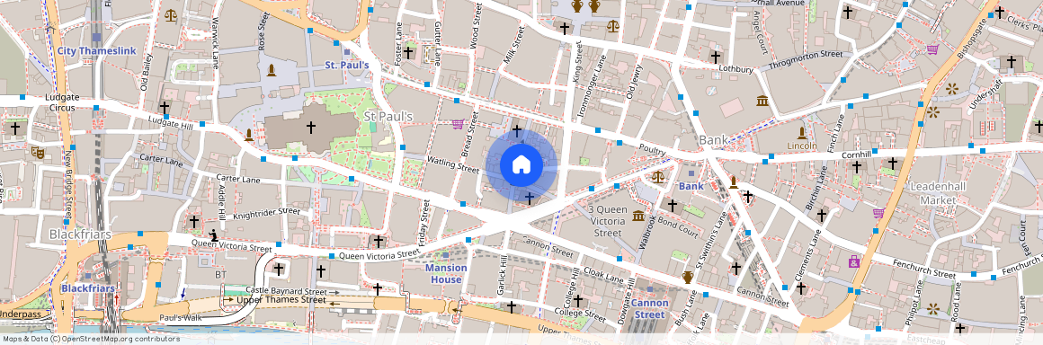 Bow Lane, Calico House, EC4M
