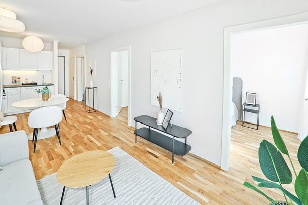Traumwohnung mit 3 Zimmern und ruhigem Balkon in wunderschöner Umgebung | Besichtigung am 23.07.2026 (Anmeldung notwendig) - Photo 1