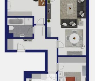 Moderne 3-Zimmer-Wohnung mit Aufzug im Herzen von Siegburg - Photo 1