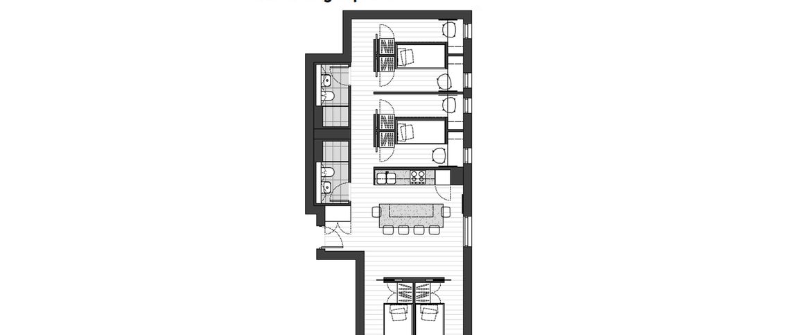 6 Bed Apartment Lower - Photo 1