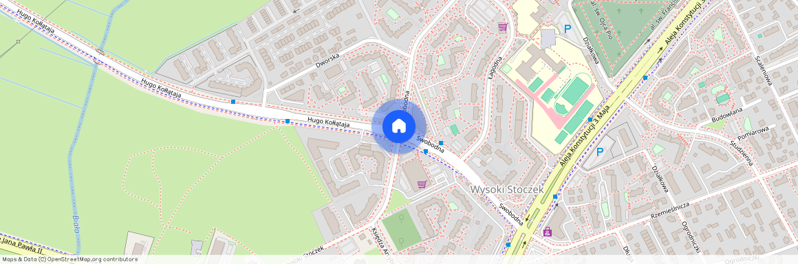 ul. Hugo Kołłątaja, Wysoki Stoczek, Białystok, podlaskie