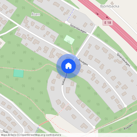 Vallavägen, Bålsta